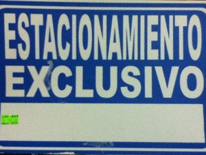 Estacionamiento Exclusivo.