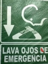 Lava Ojos Emergencia.