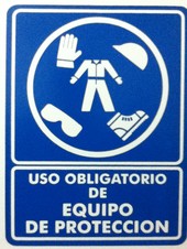 Uso Obligatorio de Equipo de Protección.