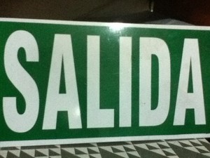 Salida.
