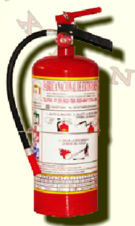 Extintor Seco 4.5kg.