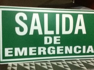 Salida de Emergencia.