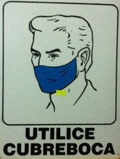 Utilice Cubre Boca.