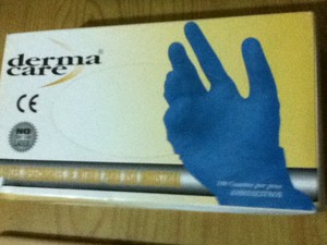 Caja de Guantes de Nitrilo.