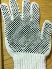 Guante Japones con puntos PVC.