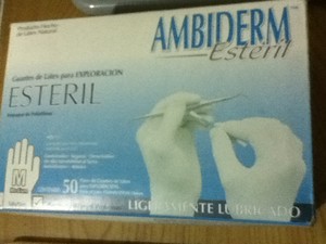 Caja de Guantes Esteril.